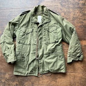 Cold Weather Army Field Lined Jacket - Medium Long